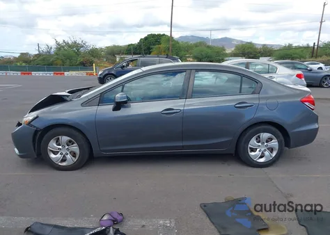 2013 Honda Civic Lx from USA, damaged, VIN 2HGFB2F53DH586540